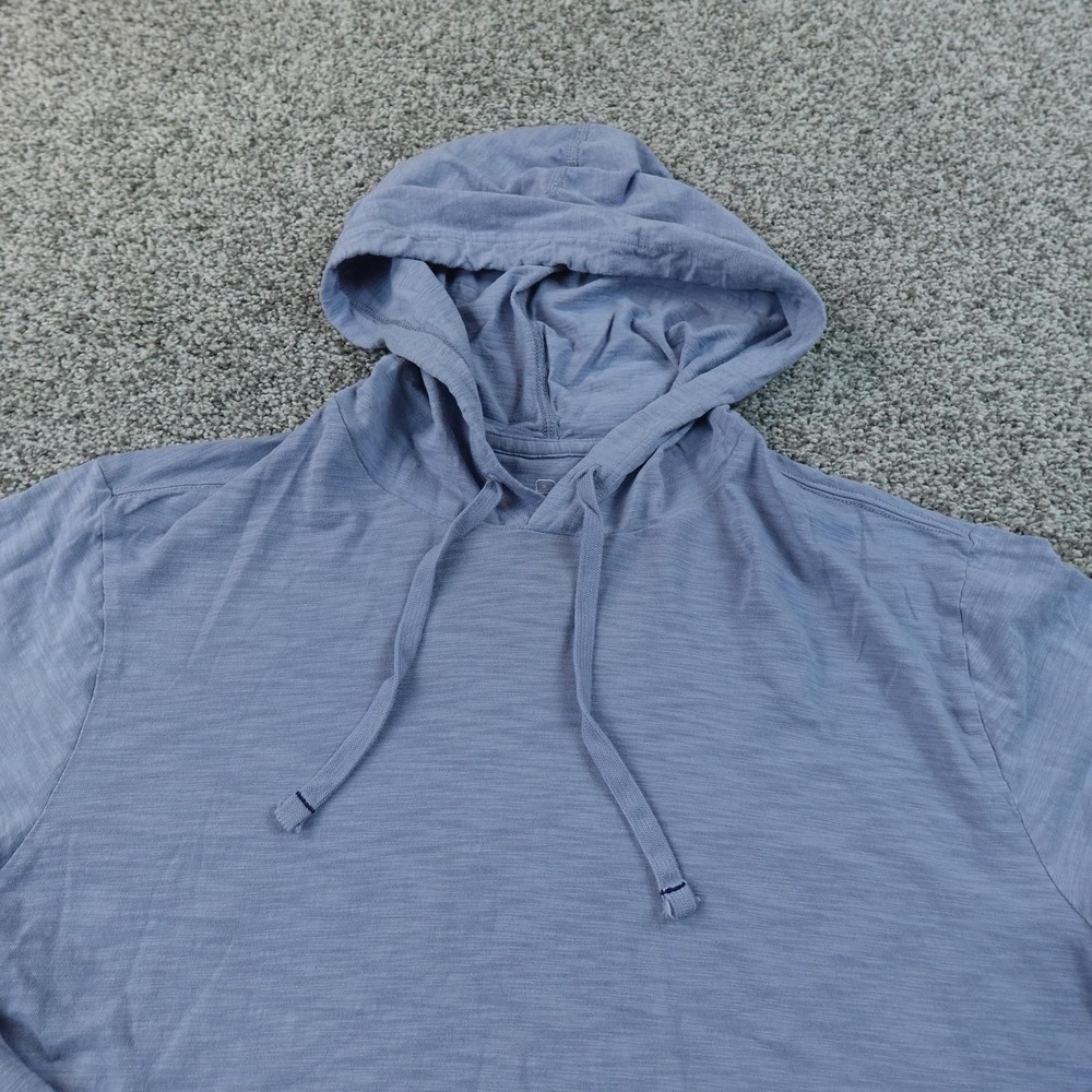 Vineyard Vines Hoodie Mens S Blue Lightweight Jersey Pullover Sweatshirt Shirt